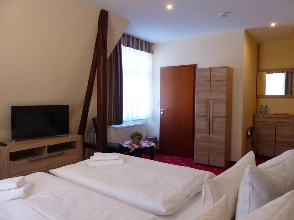 Hotel Friedchen Mit Eigener Fleischerei Artern Εξωτερικό φωτογραφία